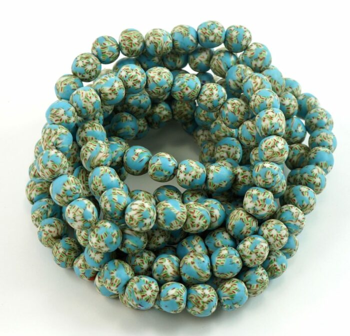 Robin's Egg Blue Fused Recycled Glass