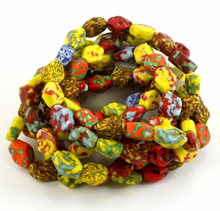 Hexagon Fused Recycled Glass