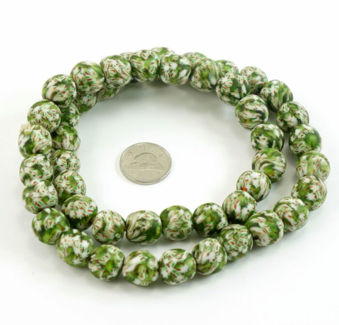 Forest Green Fused Recycled Glass - Image 3