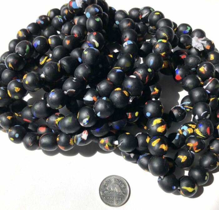 Black Fused Recycled Glass - Image 3