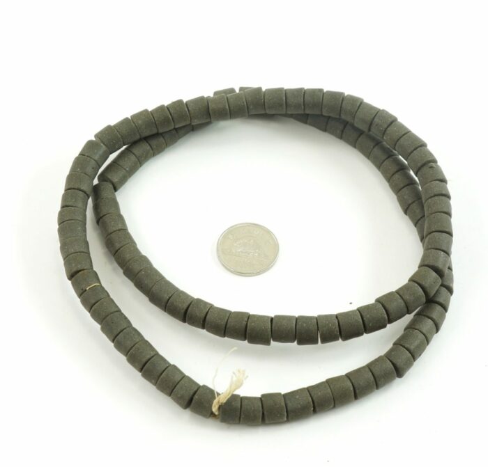 Grey Opaque Recycled Glass Tubes - Image 2