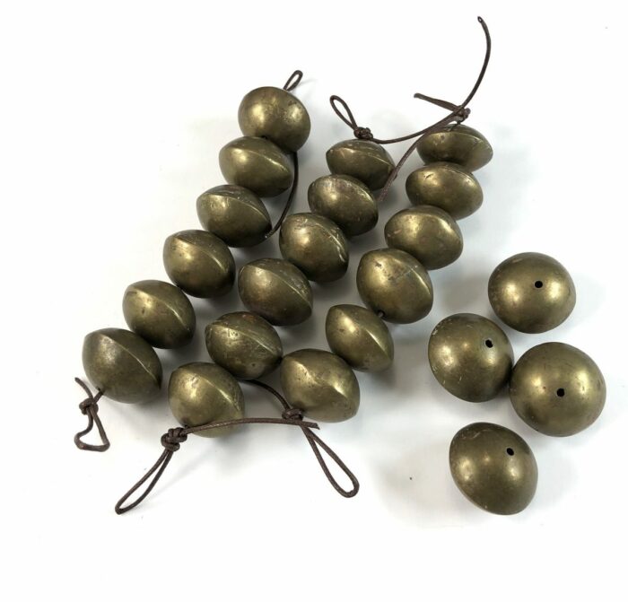 Mali 'Silver' Beads 28mm