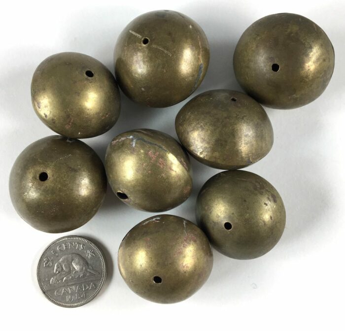 Mali 'Silver' Beads 28mm - Image 2