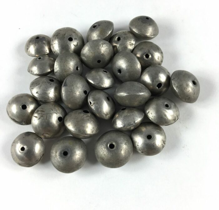 Mali 'Silver' Beads 15mm