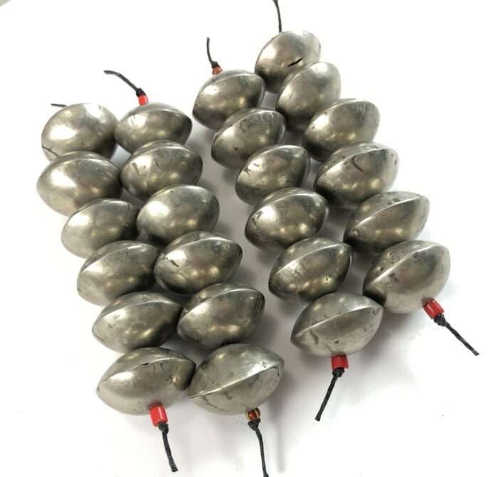 Mali 'Silver' Beads 26mm
