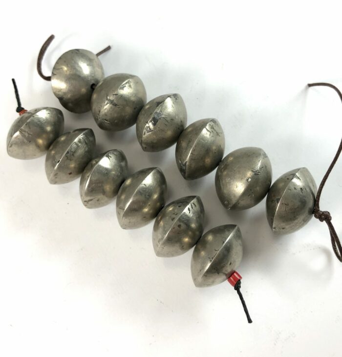 Mali 'Silver' Beads 26mm - Image 5