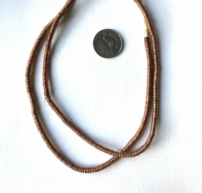 'Copper' Heishi 3mm - Image 3