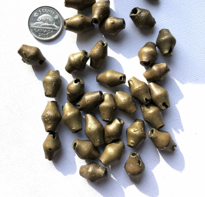 Brass Bicone Bead - Image 2