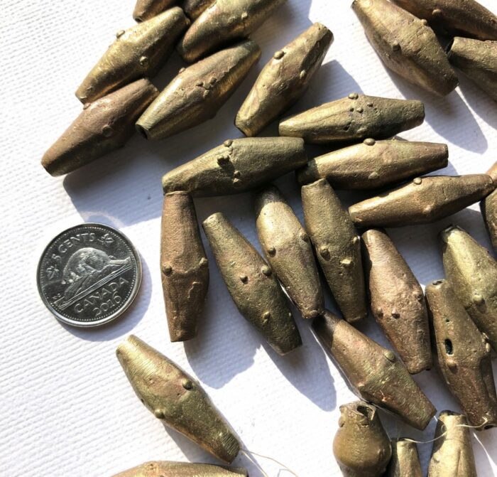 Tube Brass Beads - Image 2