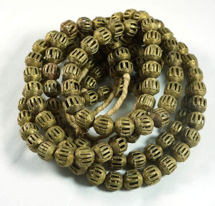 14mm Brass Filligree Beads
