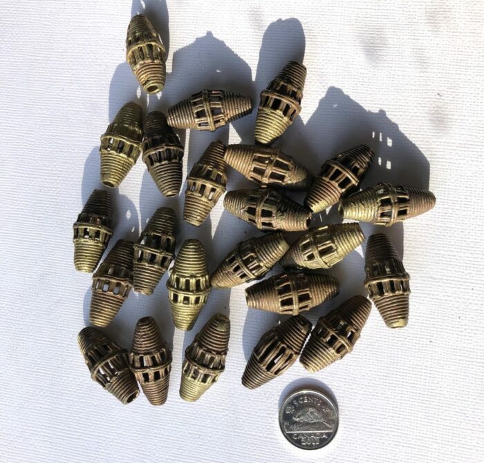 30mm Brass Filligree Beads - Image 2