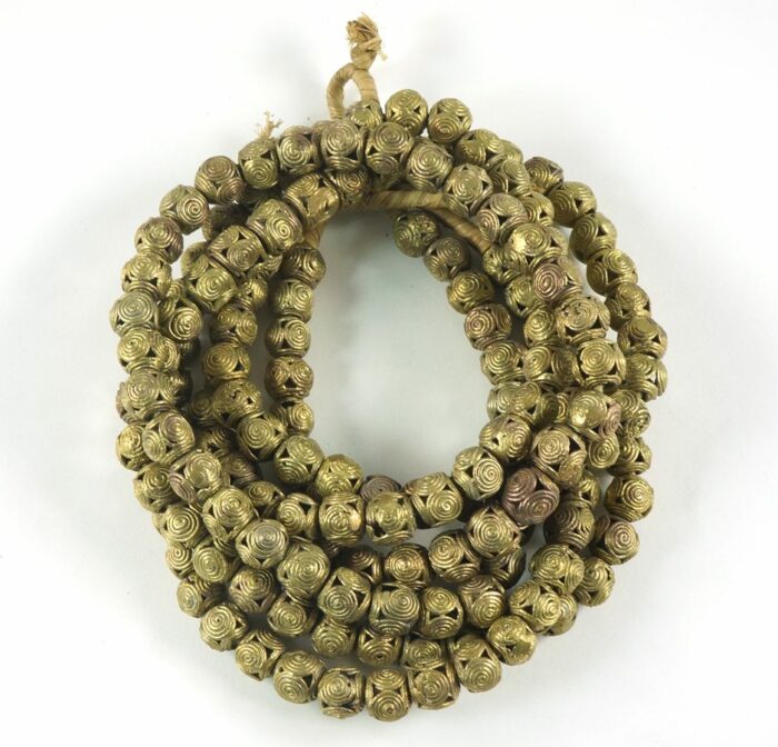 10mm Round Brass Beads