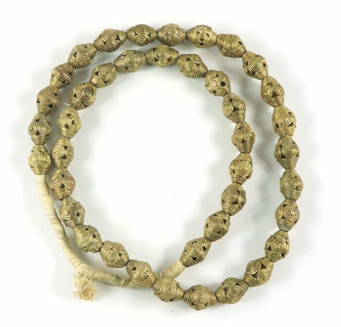 14mm Football Brass Beads - Image 2