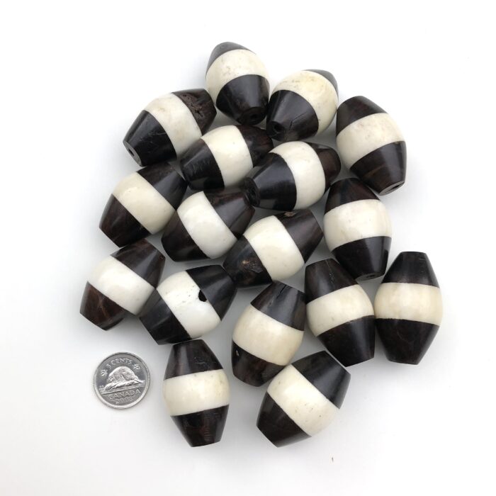African Wood and Bone Beads