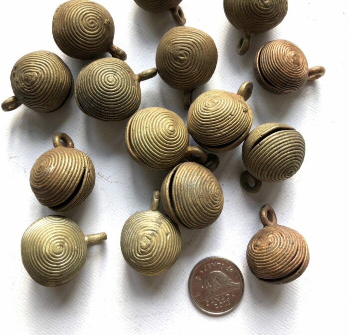 Xtra Large Brass Bells 23 mm - Image 2