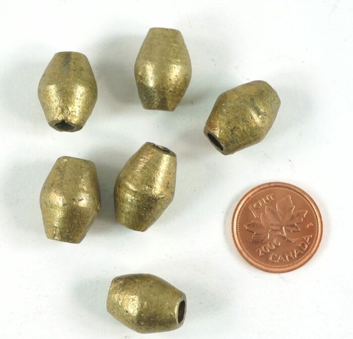 Oval Brass Beads - Image 2