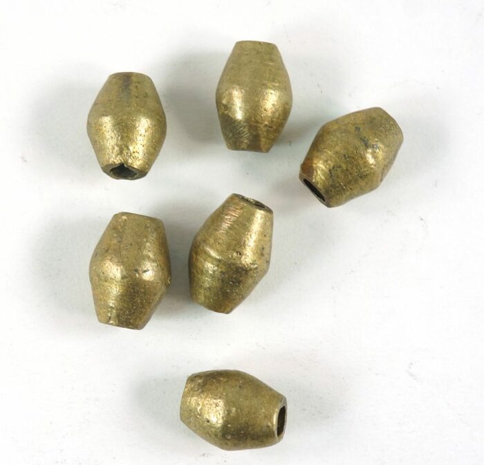 Oval Brass Beads