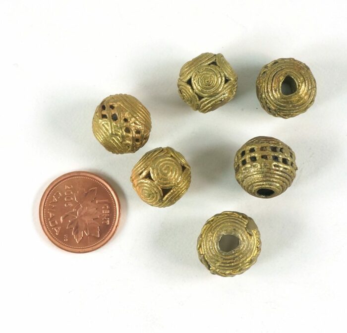 Round Brass Beads - Image 2