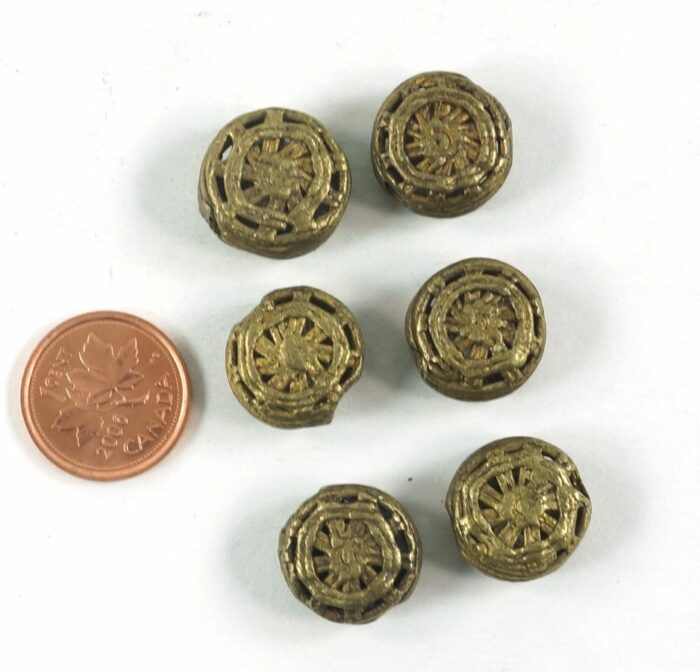 Round Brass Beads - Image 2