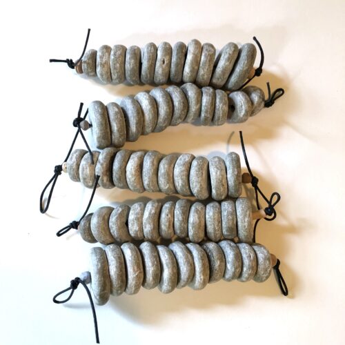 Soft Grey Granite Beads