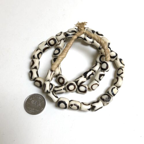 Batik Bone Beads