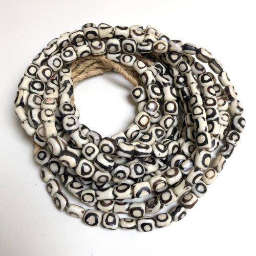 Batik Bone Beads