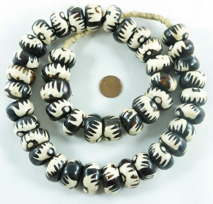 Batik Bone Beads - Image 3