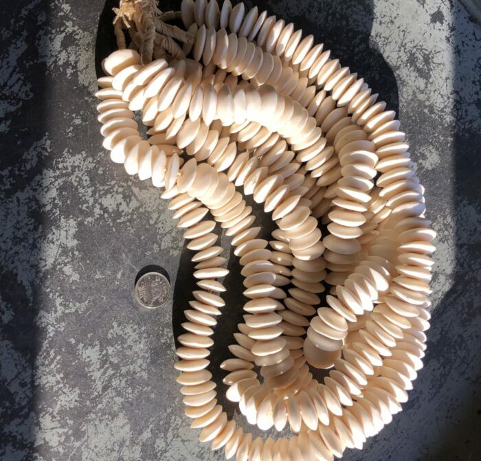 Disk Kenya Bone Beads - Image 3