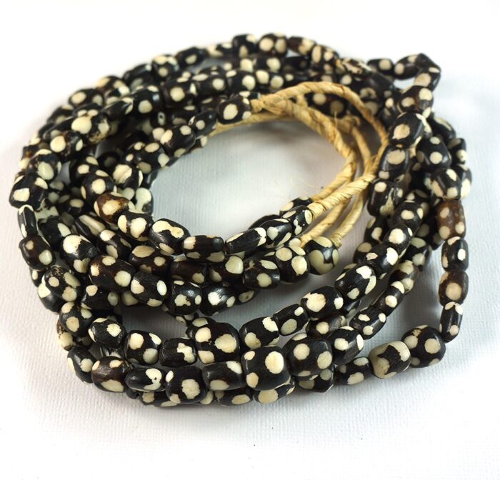 Batik Bone Beads