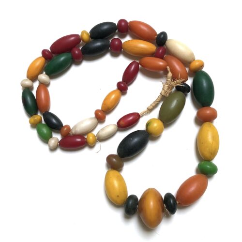 Colourful African Amber Beads