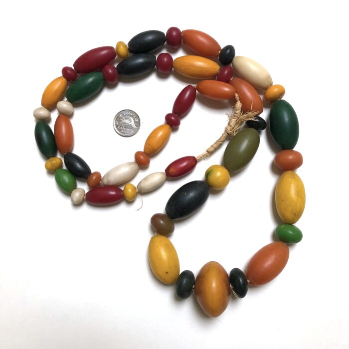 Colourful African Amber Beads