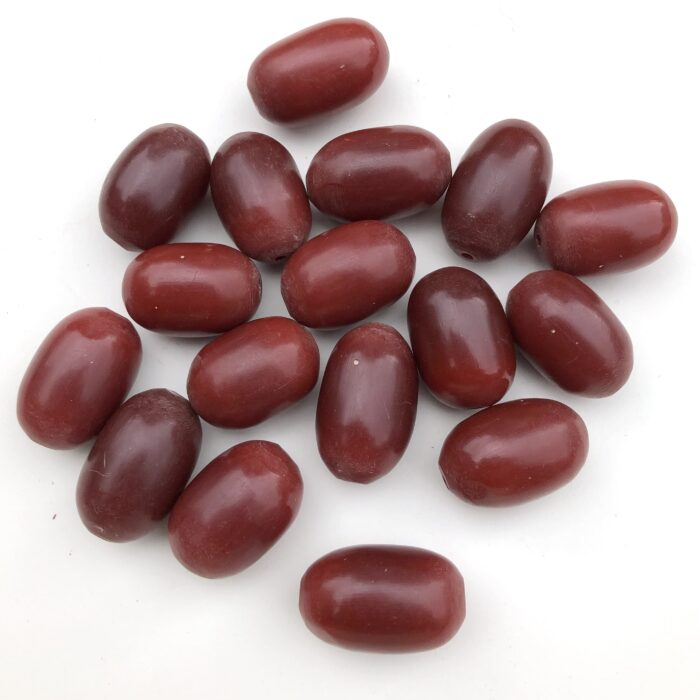 Single African Amber Beads