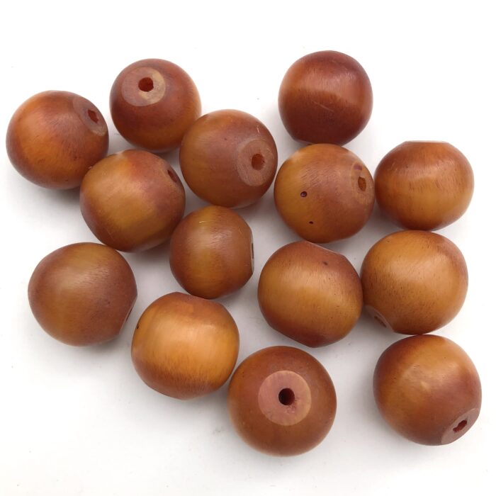 Single African Amber Beads