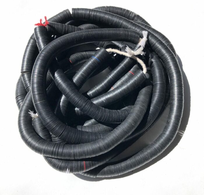 14mm Black Vinyl Beads - Image 2