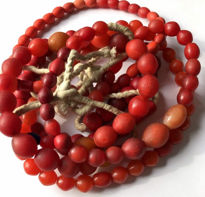 Large Tomato  Beads - Image 4