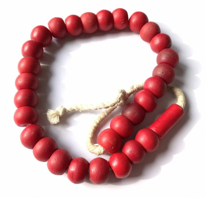 Large Tomato  Beads