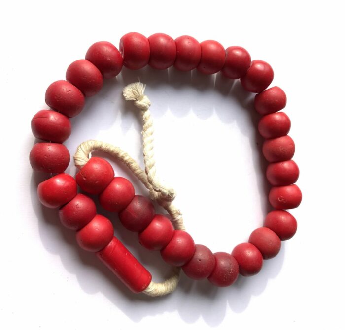 Large Tomato  Beads - Image 2