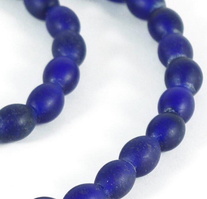 Blue Glass Beads - Image 2