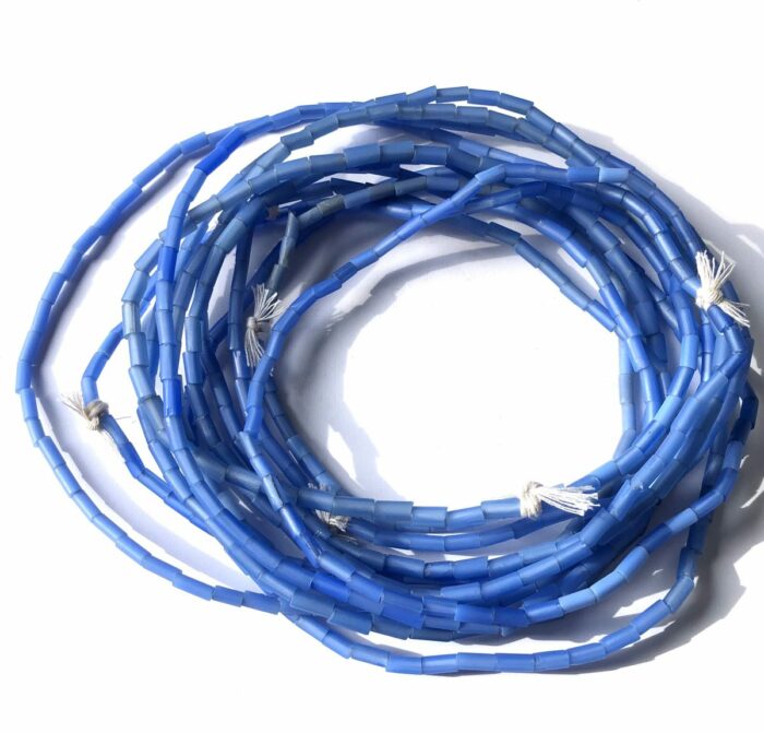 Vintage Blue Glass Tubes