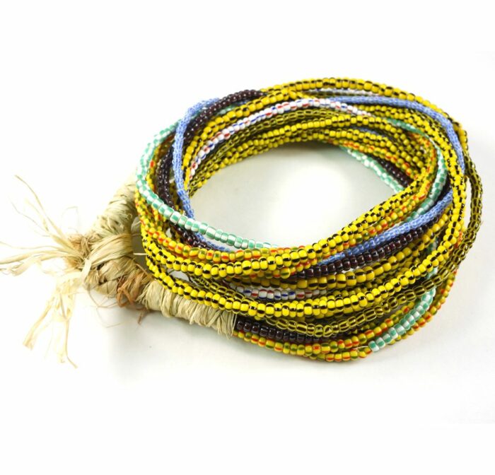 Small Glass Chevron Beads - Image 2