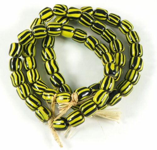 Bumblebee Yellow Indian Glass