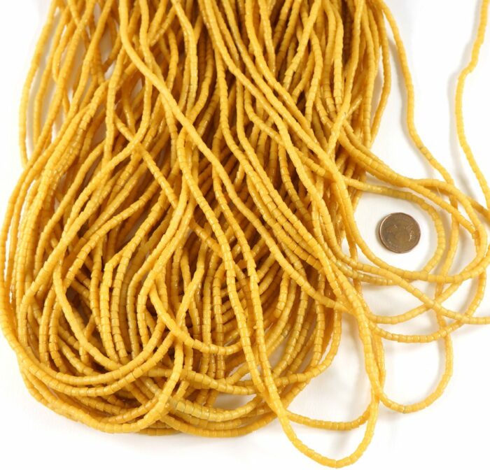 Waist Beads- Yellow - Image 4