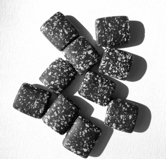 Black and White Beads