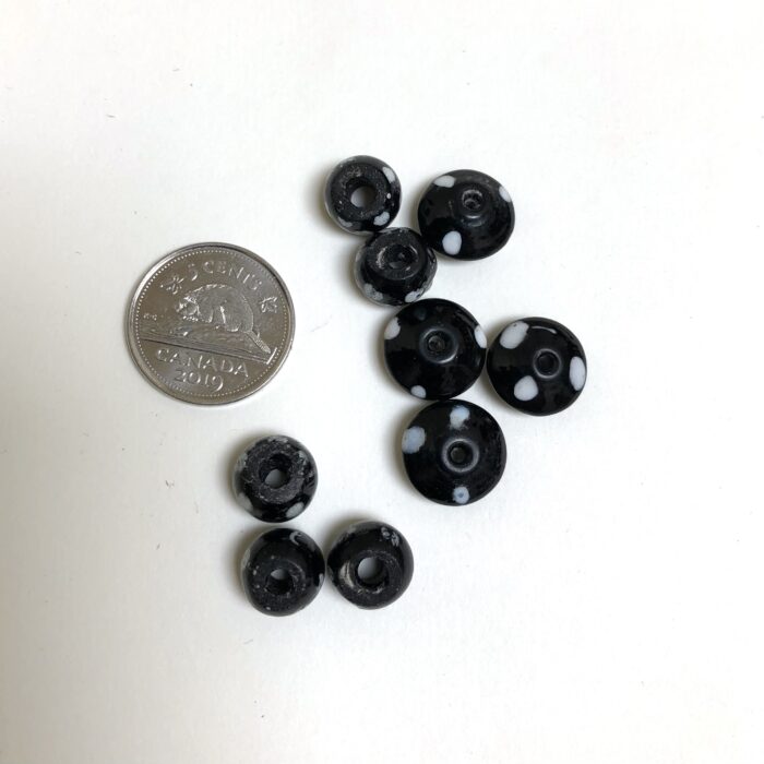 Black and White Beads