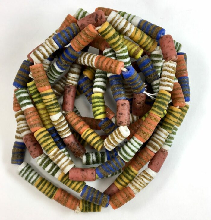 Sandcast Recycled Glass Beads
