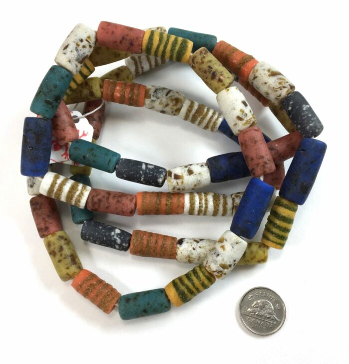 Sandcast Recycled Glass Beads - Image 2