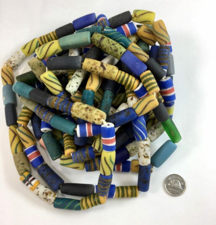 Sandcast Recycled Glass Beads - Image 2