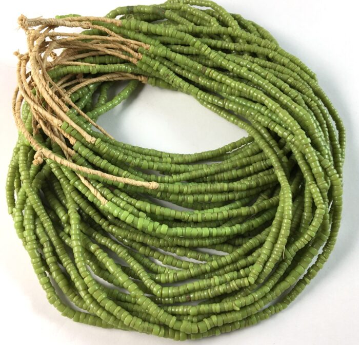 Lime Green Small Glass Beads