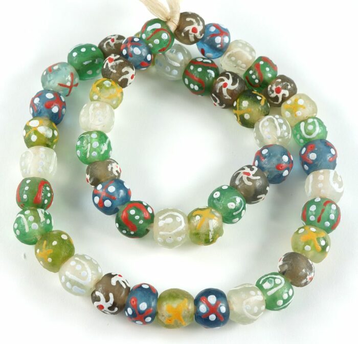 Handpainted Recycled Glass - Image 3