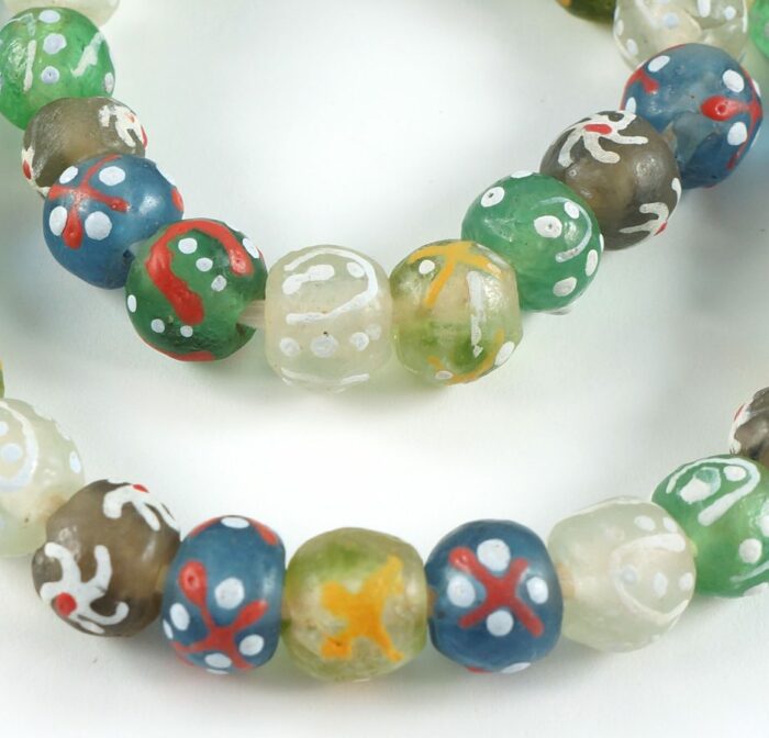 Handpainted Recycled Glass - Image 4